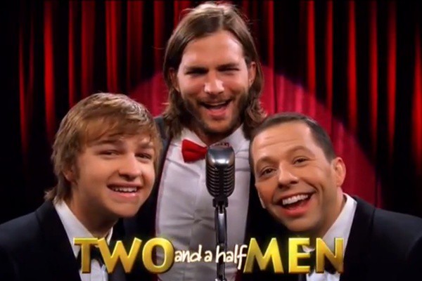 Cena da abertura de Two and a Half Men