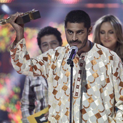 Criolo foi o destaque na premiação da MTV Brasil - Foto: Marcos Issa/Argosfoto 