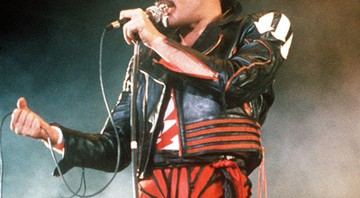 Freddie Mercury em 1985, em show em Sydney, na Austrália - AP