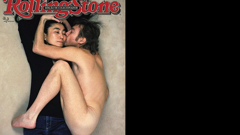 Em janeiro, uma de nossas capas apresenta a clássica foto da edição de janeiro de 1981 da <i>Rolling Stone EUA</i> - Annie Leibovitz