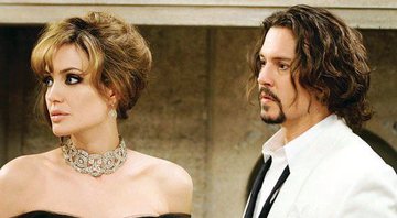 Jolie e Depp: pouca química