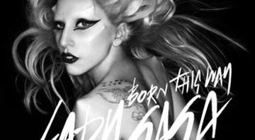A capa do single "Born This Way", que Lady Gaga revelou no Twitter na última terça, 8 - Reprodução