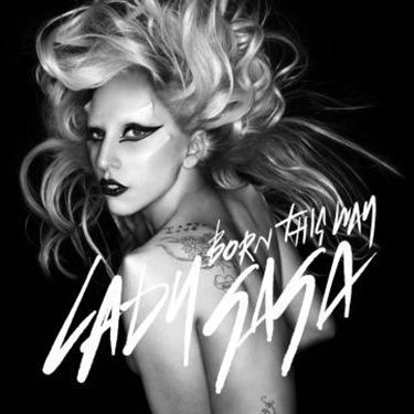 A capa do single Born This Way, lançado hoje