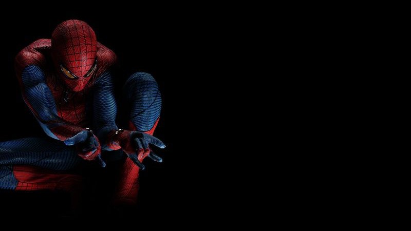 Andrew Garfield como Homem-Aranha em The Amazing Spider-Man