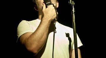 James Murphy no show do LCD Soundsystem em São Paulo, cidade que entrou para a rota da turnê de despedida do grupo - Roberto Larroude
