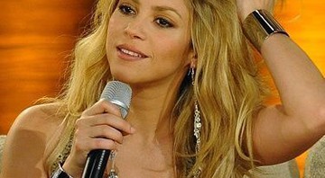 Shakira não pôde se apresentar em Brasília, dentro do Pop Music Festival, - AP