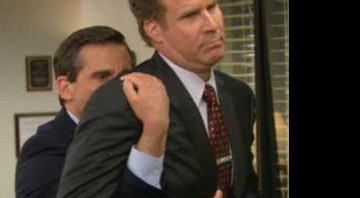 Steve Carell e Will Ferrell em cena de <i>The Office</i> - Reprodução