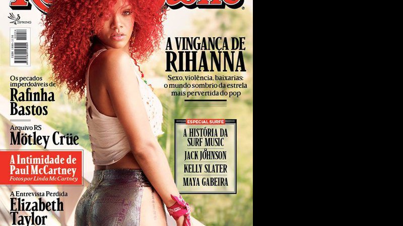 Rihanna está na capa da edição 56 da Rolling Stone Brasil, que chega às bancas no dia 9 de maio