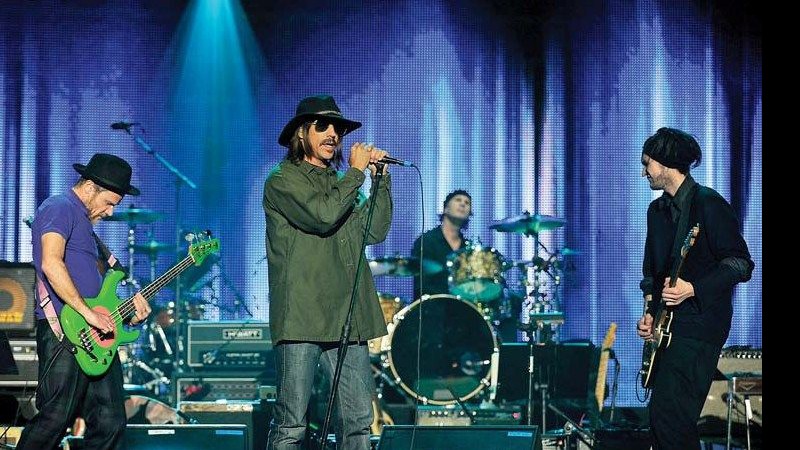 <b>DESEJADOS</b> Red Hot Chili Peppers: headlines da primeira noite a ter ingressos esgotados - LARRY BUSACCA/GETTY IMAGES FOR NARAS