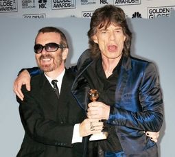 <b>DIFERENTE CAMINHO</b> Stewart e Jagger, agora parceiros de banda - ZUMA PRESS/EASYPIX BRASIL/FITZROY BARRETT
