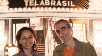 Laís Bodanzky e Luiz Bolognesi, organizadores do concurso - Divulgação/Renata Terepins
