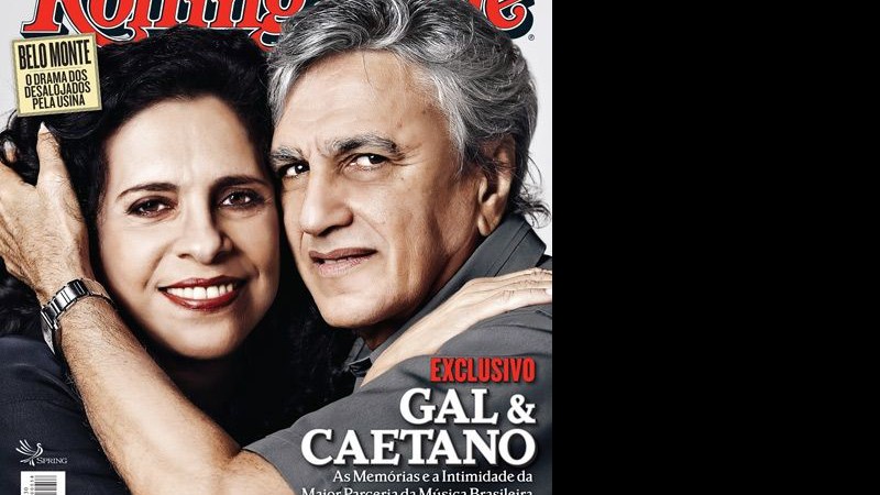 Gal Costa e Caetano Veloso estão na capa da edição 58 da <i>Rolling Stone Brasil</i> - Victor Affaro