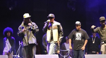 Show do Racionais MC's durante o Black na Cena - Divulgação