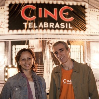 Laís Bodanzky e Luiz Bolognesi são os organizadores do projeto Cine Tela Brasil - Divulgação/Renata Terepins