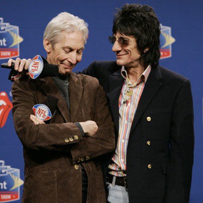 Charlie Watts e Ronnie Wood - Rolling Stones