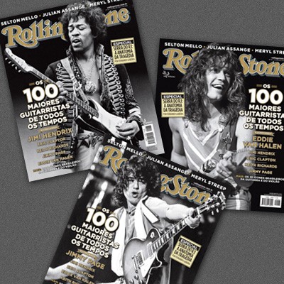 Em fevereiro, a Rolling Stone Brasil chega às bancas com três capas, em edição especial de colecionador