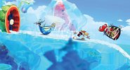 <b>MIL CORES </b> Rayman Origins relembra tanto um desenho animado quanto um game - divulgação
