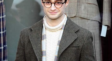 Daniel Radcliffe abandonou o papel de Harry Potter, mas voltou a usar óculos em Kill Your Darlings - Reprodução