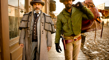 Django e Schultz em Django Unchained - Reprodução/Entertainment Weekly