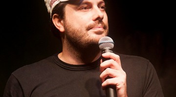 Danilo Gentili criticou a Bandeirantes, rede de TV na qual trabalha, durante show de stand-up na Virada Cultural - Gus Lanzetta