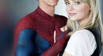 Emma Stone e Andrew Garfield em O Espetacular Homem-Aranha - Divulgação
