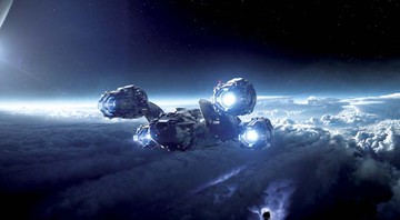 CONDUÇÃO</b> Prometheus, a nave que dá nome ao filme. - Delson Silva
