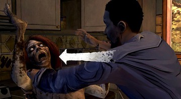 Imagem do game The Walkingt Dead – Episode 1: A New Day  - Divulgação