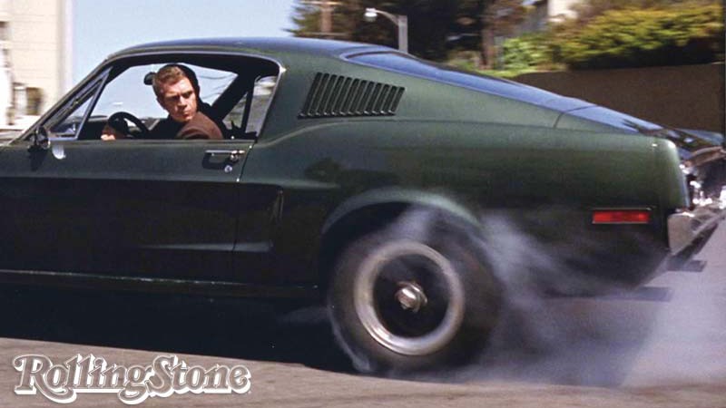 ICÔNICO Steve McQueen acelera o Mustang em Bullitt 