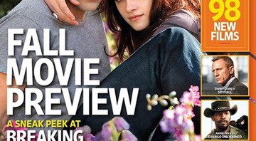 Kristen Stewart e Robert Pattinson na capa da edição mais recente da <i>Entertainment Weekly</i>. - Reprodução