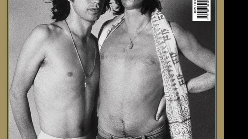 Mick Jagger e Keith Richards na capa de agosto da Rolling Stone Brasil
