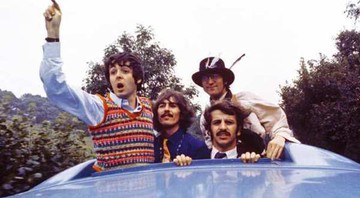 Beatles em Magical Mystery Tour - Reprodução