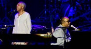 Gilberto Gil e Stevie Wonder