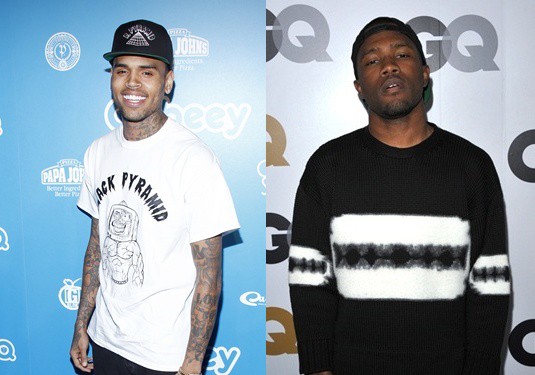 Chris Brown e Frank Ocean - AP