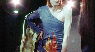 ASTRO ALIEN Bowie na fase Ziggy Stardust, quando encarnava um ET - MICHAEL OCHS ARCHIVES/GETTY IMAGES