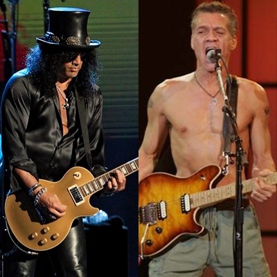 Eddie Van Halen e Slash