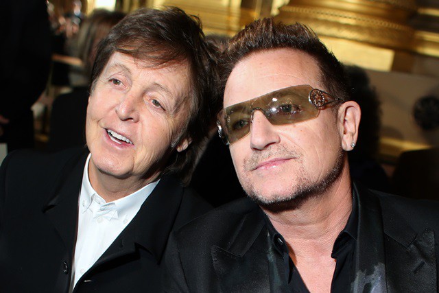 Paul McCartney e Bono