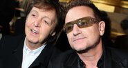 Paul McCartney e Bono - AP