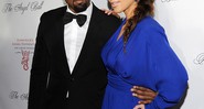 Kanye West e Kim Kardashian - AP