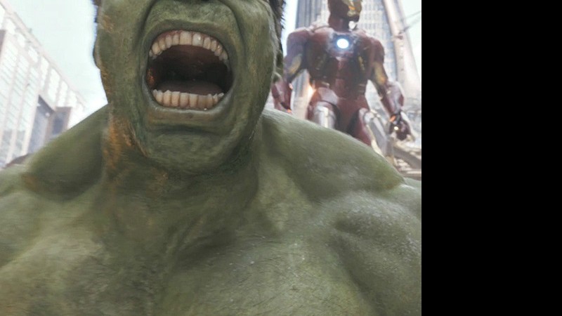 Hulk (Mark Rufallo), em Os Vingadores