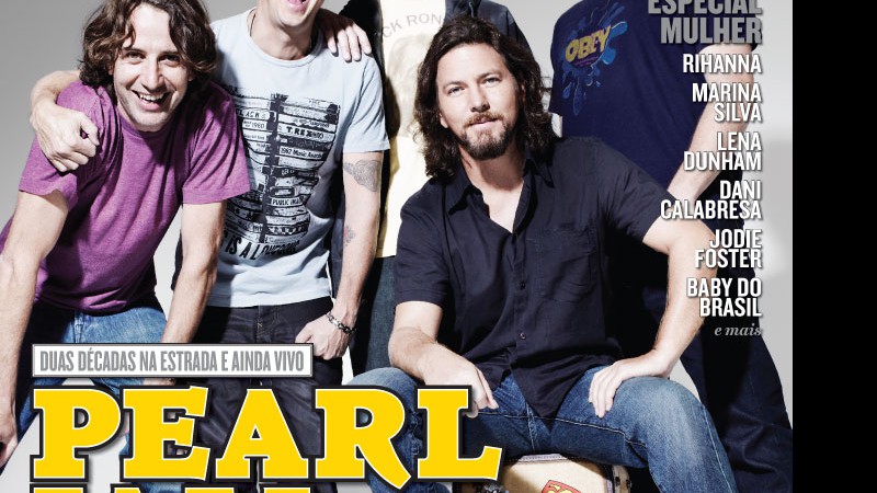 O Pearl Jam na capa da Rolling Stone Brasil