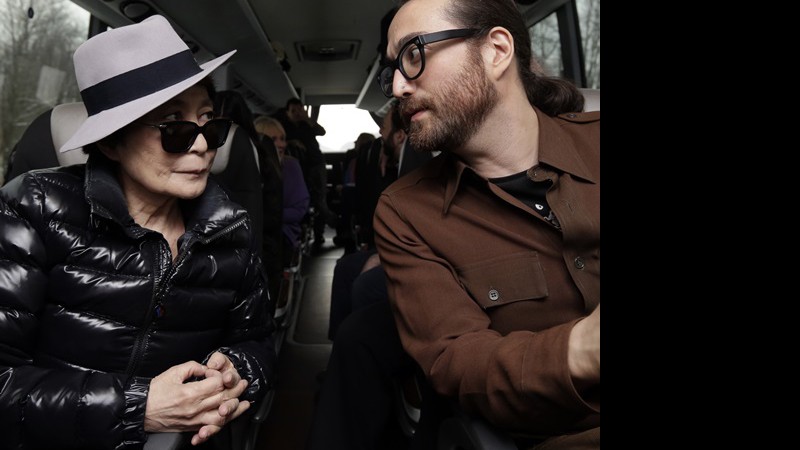 Yoko Ono e Sean Lennon