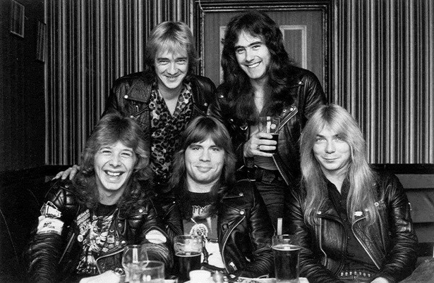 Clive Burr, no Iron Maiden - Reproduçaõ / Site oficial da banda