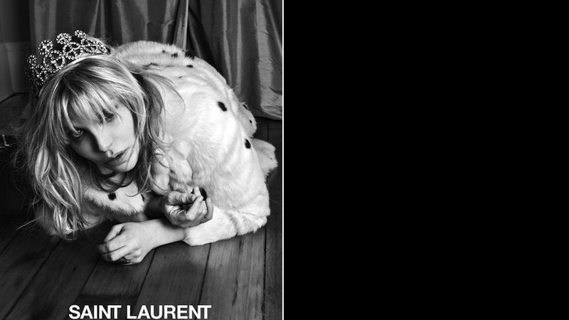 Courtney Love na campanha da grife francesa