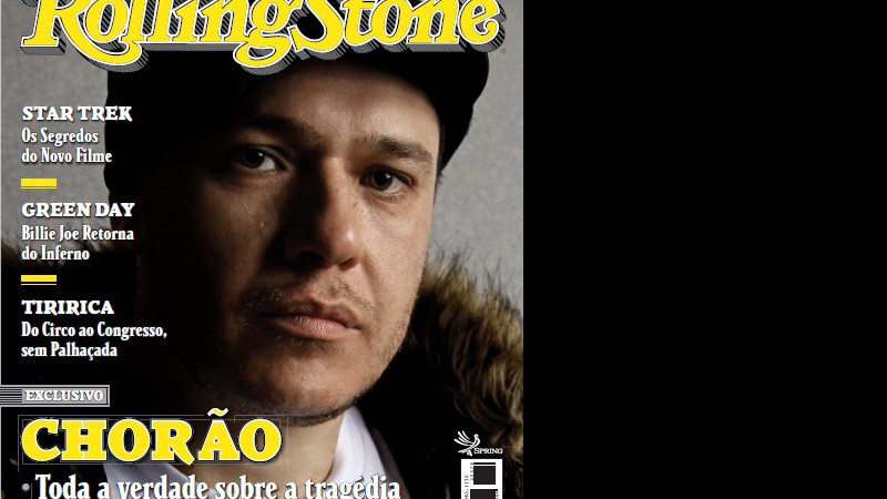 Chorão na capa da edição 79 da Rolling Stone Brasil