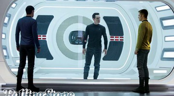 DÚVIDAS Spock (Zachary Quinto) e Kirk (Chris Pine) encaram o enigmático “John Harrison” (Benedict Cumberbatch) - ZADE ROSENTHAL/DIVULGAÇÃO
