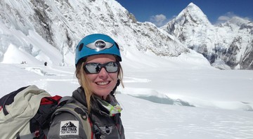 Karina Oliani persegue o sonho de alcançar o topo do monte Everest - Divulgação / Marcelo Rabelo