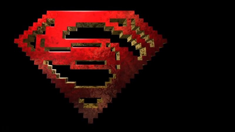 Superman em Minecraft