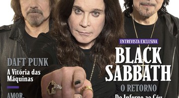 O Black Sabbath na capa da edição 81 - 
