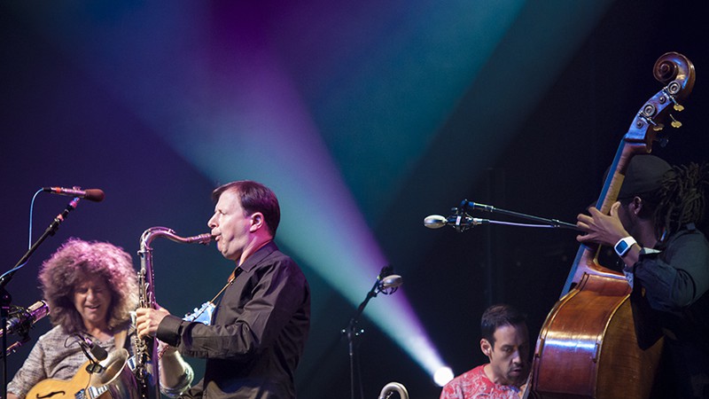 Pat Metheny na noite de abertura do BMZ Jazz Festival