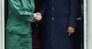 Galeria - Nelson Mandela – Com Margaret Thatcher